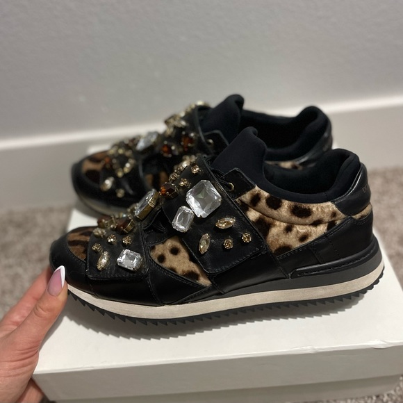 Dolce & Gabbana Leopard pattern stones velutto leovit.nap Sneakers - Picture 11 of 13